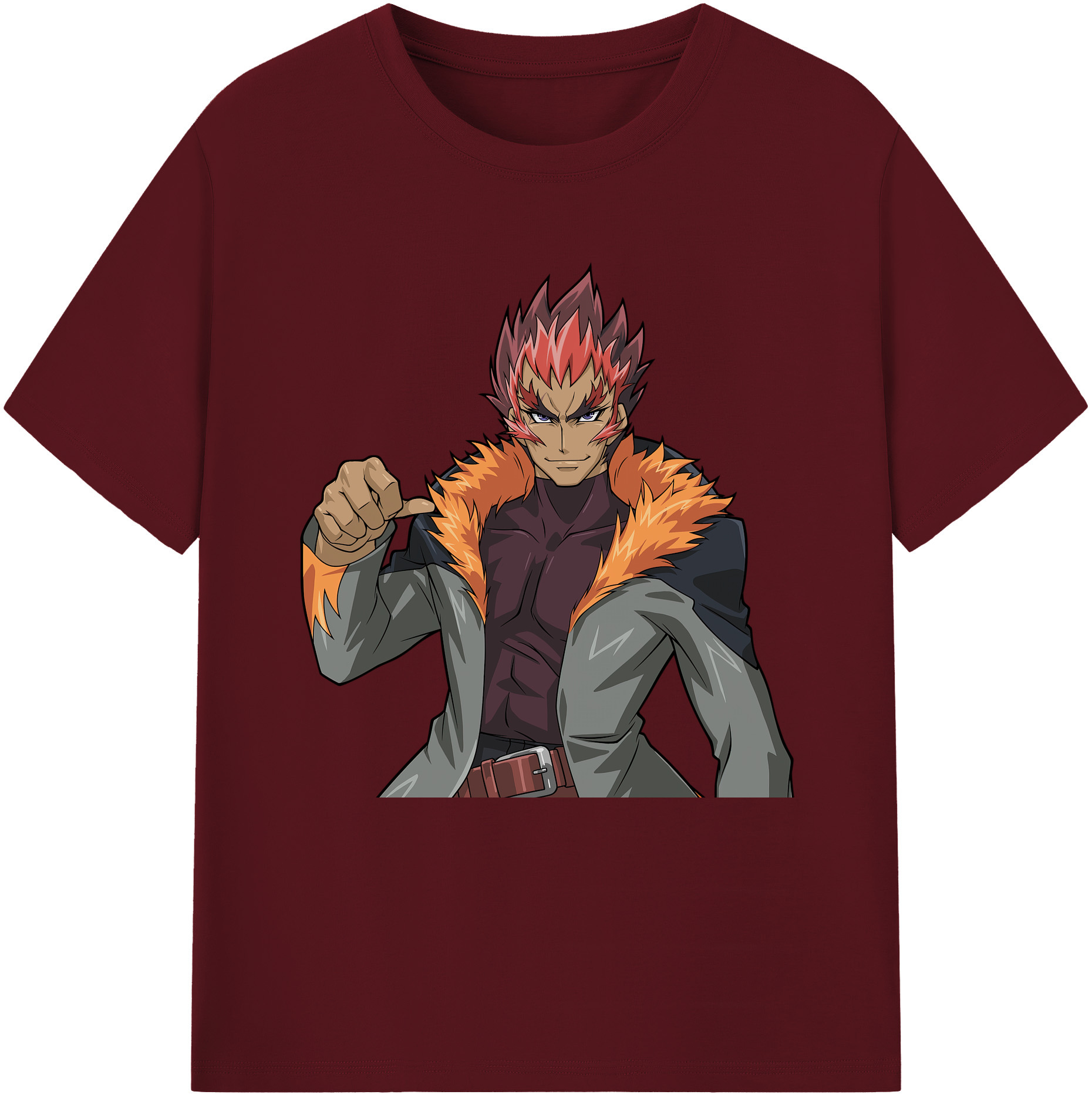 （画像用） 遊☆戯☆王 Yu-Gi-Oh! 綿100％半袖Tシャツ（フロントプリント）